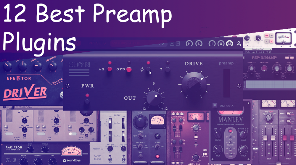 12 Best Preamp VST Plugins