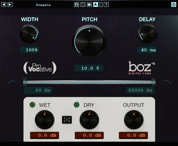 Boz Digital Labs ProVocative