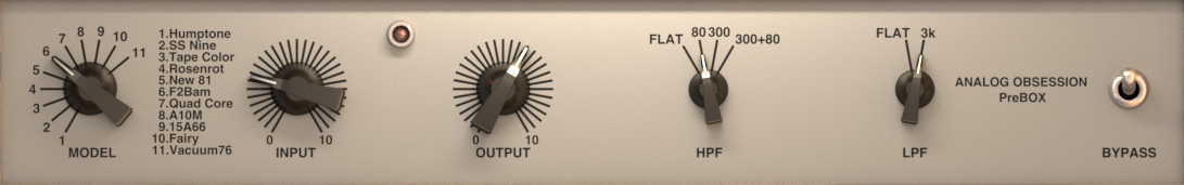 Analog Obsession PreBOX