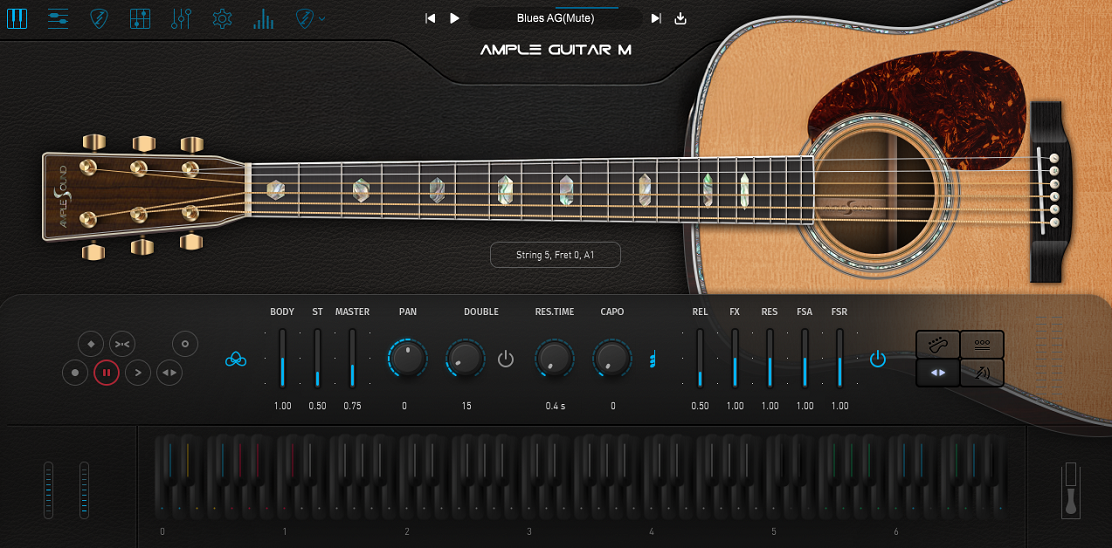 Ample Guitar AGM (Acoustic Guitar)