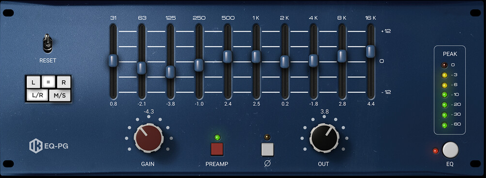 IK Multimedia - EQ PG