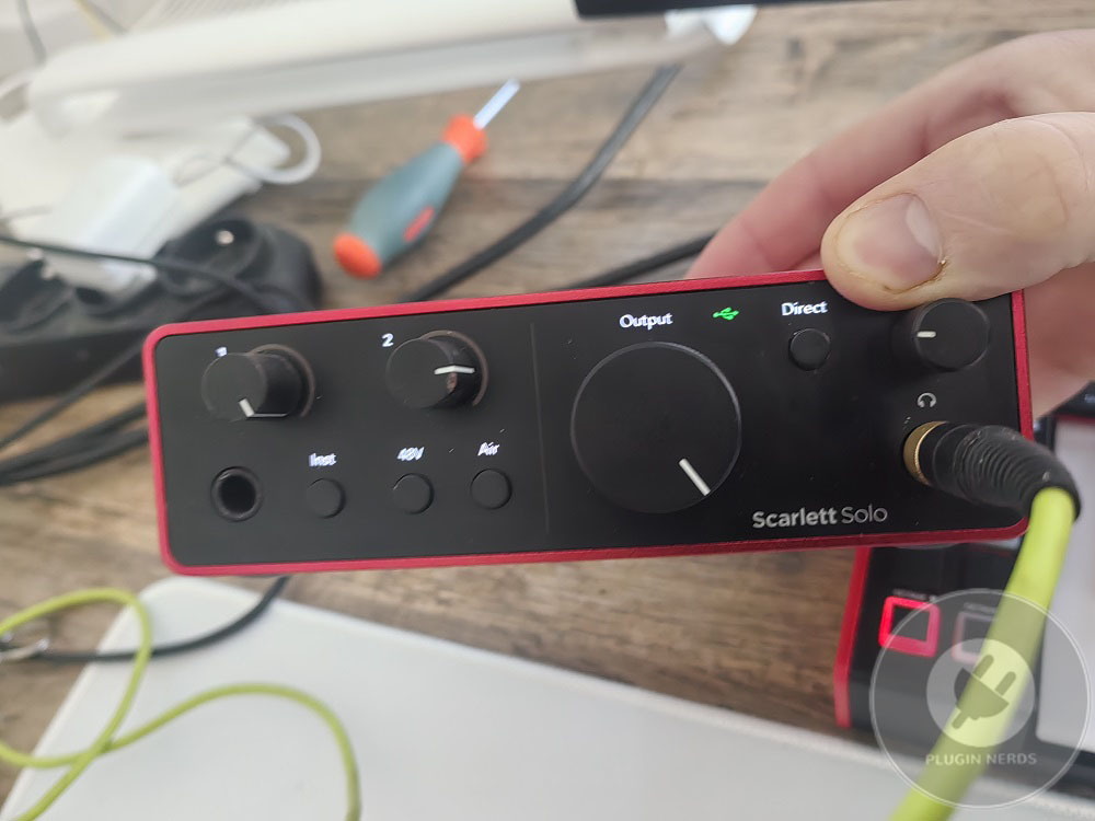 Cheap audio interface for musicians Scarlett Solo