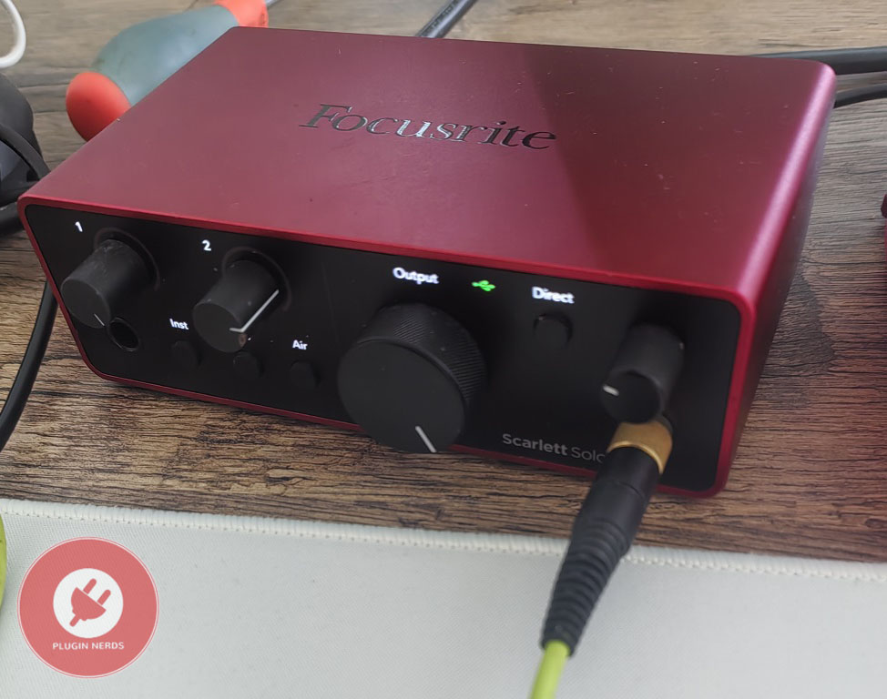 Scarlett Solo audio interface